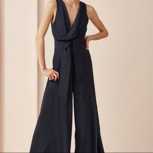 NWT Keepsake Navy Meadows Jumpsuit XS